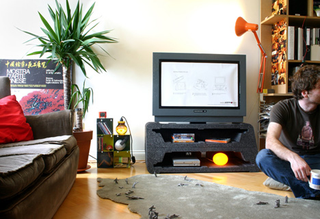 Illustration for article titled First Useful TV Packaging In History Transforms Into a TV Stand